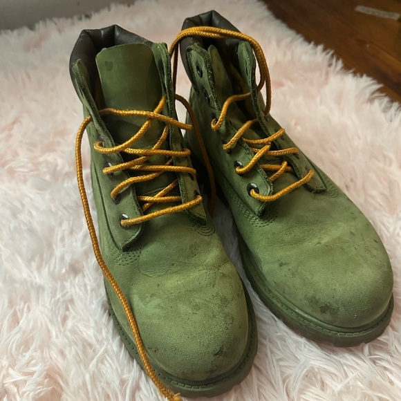 Timberland Other - 💕 green Timbs